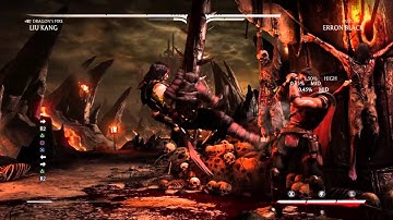 Mortal Kombat X - Liu Kang Psuedo Block Infinite Returns?