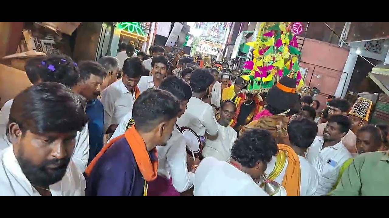 இராயபுரம் அங்காளபரமேஸ்வரி திருக்கோயில் சிவன்ராத்திரி கப்பரை மற்றும் காட்டேரி தாய் புறப்பாடு 2026 4