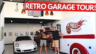 MAN CAVE Garage Tour! - @husmanbros  Garage!