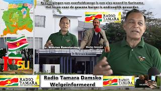 Wesley Amzand in gesprek met Ir. Winsten Ramutarsing  op zondag 8 februari 2026 voor Rado Tamara