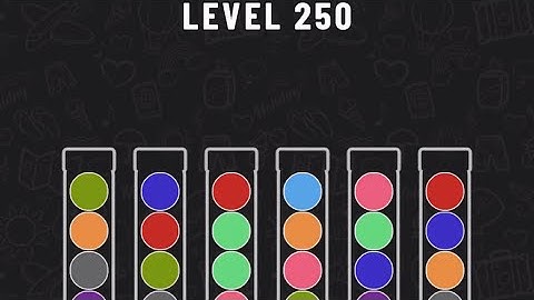 Ball Sort Puzzle Level 250 #ballsortpuzzle #ballsortpuzzlegameplay #puzzlegame #mobilegames