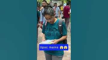🔥🏆🇮🇳live from UPSC mains exam centre  #upsc #motivation #youtubeshorts #shorts #viral #ias #ips