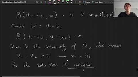 13 - Functional analysis - Uniqueness of solutions