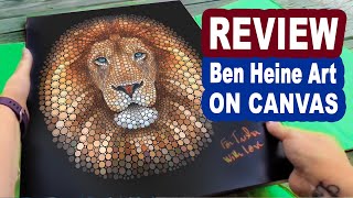Review and Unboxing of Ben Heine Art Printed on Canvas (Digital Circlism Art)