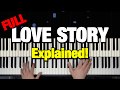 HOW TO PLAY - LOVE STORY (Where do I Begin?) ANDY WILLIAMS - PIANO TUTORIAL LESSON (COMPLETE)