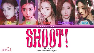 [RICHIESTA] ITZY (있지)  – “SHOOT!” [Color Coded Lyrics Han_Rom_Sub Ita_가사]