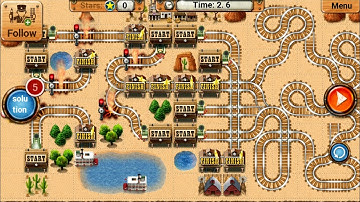 Train Track Maze Puzzle Game | Rail Maze 2 | Android Gameplay #576