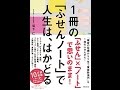 【紹介】1冊の「ふせんノート」で人生は、はかどる （坂下仁）