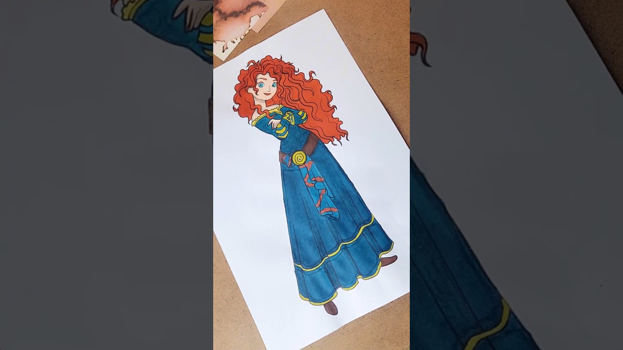 Merida’s Hair Looks Wild and Beautiful 