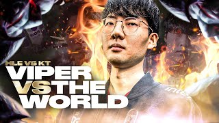 VIPER VS THE WORLD - HLE VS KT PLAYOFFS - CAEDREL