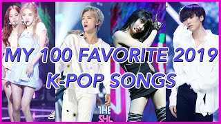 My top 100 favorite k-pop songs of 2019