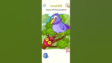DOP 3 Level 393 - Scare off the predator - Channel Game Mikir
