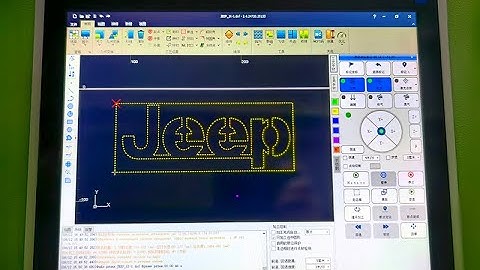 Raytools AX3000 xc3000 operate system  DXF file cut by laser pc