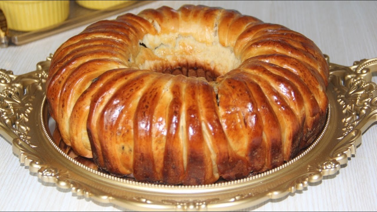 مستحيل تشوفيه ومتجربيهش!!!بريوش عجيييب بدون دلك محشي بالشوكولا خفيف مثل القطن