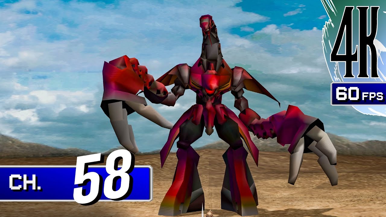 Final Fantasy 7 (VII) Original [4K/60fps] All Side Quests