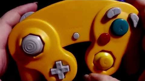 ASMR sounds of a Gamecube controller (no talking)