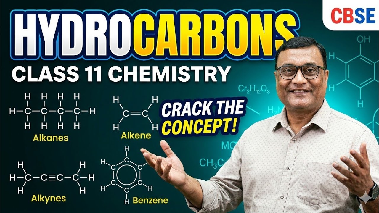 Hydrocarbons Class 11 CBSE | ALKANES By R Kumar #neetstrategy #class 11 #jeemains 