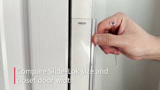 How to Install the Slide-Lok Bi-fold Door Lock by Mommy's Helper