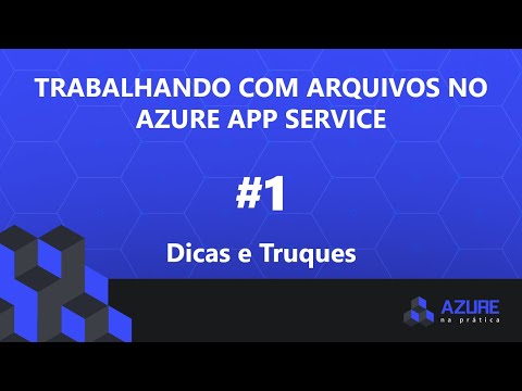 Vídeo: Como faço para acessar os arquivos do Serviço de Aplicativo do Azure?