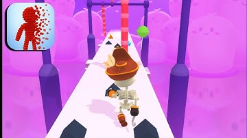 PIXEL RUSH Game All Levels Gameplay Level 1-3 (ios, android)