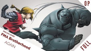 「English Cover」Full Metal Alchemist OP 'Again' FULL VER.『 鋼の錬金術師』【Kelly Mahoney】- Studio Yuraki