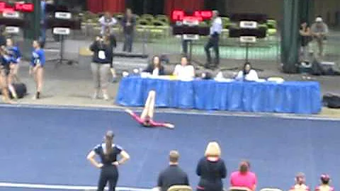 Lauren Reichard Level 7 Gymnastics Floor Routine S...