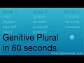 Genitive Plural in Russian – in 60 Seconds #shorts