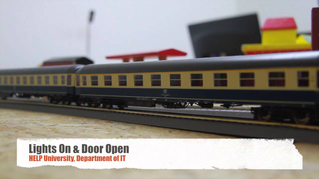 Automated intelligent Model Train System (Web based) - HELP University, department of IT
