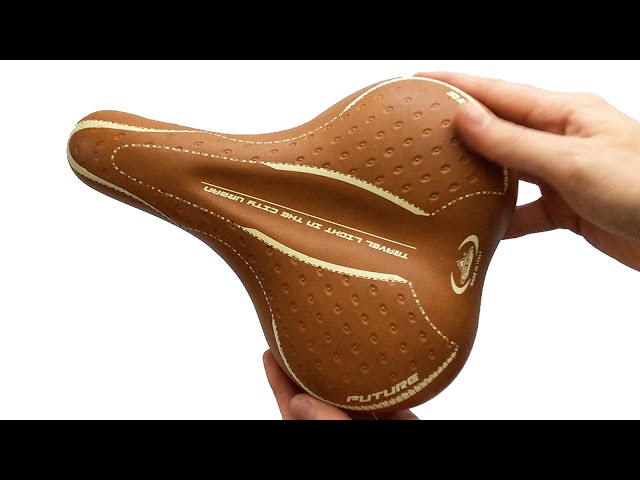 SELLE DE VÉLO VINTAGE MONTEGRAPPA PRODUIT ARTISANAL AVEC DEUX
