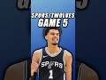 NBA Playoff Locks for Spurs vs Timberwolves game 5 on Tuesday #nba #basketball