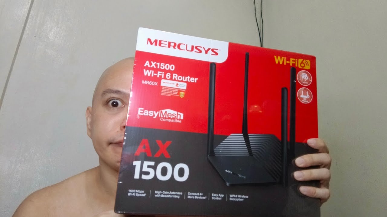 Ang pang malupitan na WiFi pang work and gaming! Mercusys MR60X