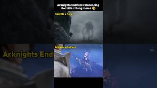 Arknights Endfield referencing Godzilla x Kong meme 🤣 #typhoeus #arknights #arknightsendfield