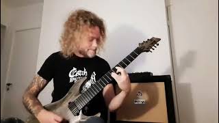 Savatage "Hall of the Mountain King" (guitar cover) - The 365 Riff Challenge - riff 164