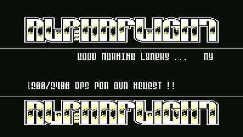 (AFL) Alpha Flight 1970 Intro 030 ! Commodore 64 (C64)