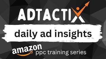AdTactix Daily Insights Report - Auditing Amazon PPC Campaign Level Metrics to Spot Trends