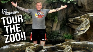 Reptile Zoo Full Tour Cage by Cage! | BRIAN BARCZYK