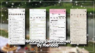 WhatsApp Delta Themes | Temas para WhatsApp Delta | @theriboo screenshot 3