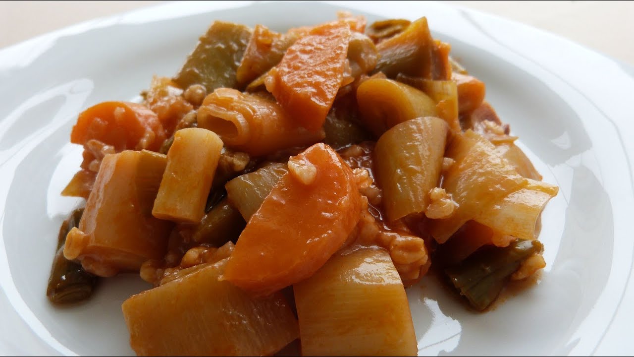 Лук порей жареный рецепты