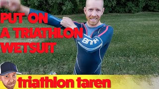 How To Put On A Triathlon Wetsuit Properly