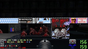 Doom II Auger;Zenith (RC2) Map 11 UV Max in 3:41