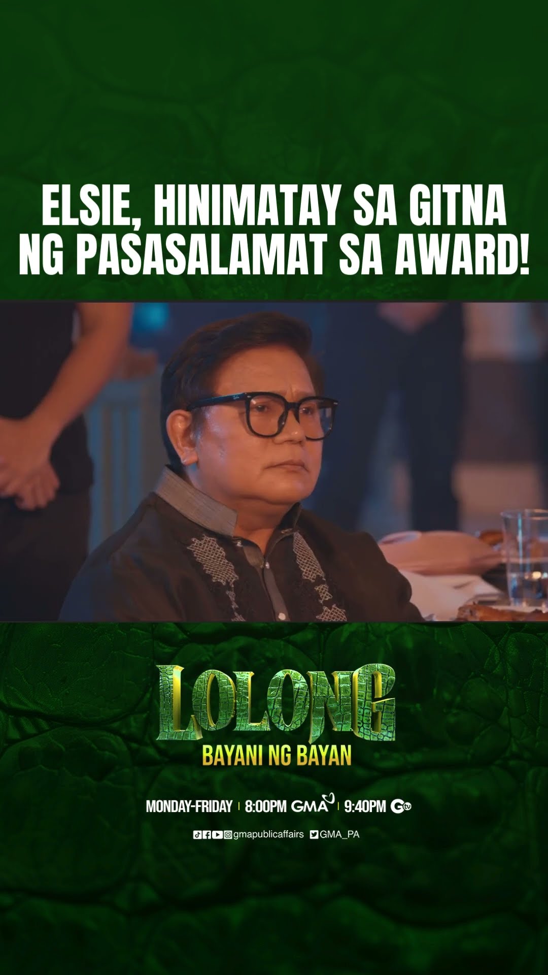 Elsie, hinimatay sa gitna ng pasasalamat sa award! | Lolong 2