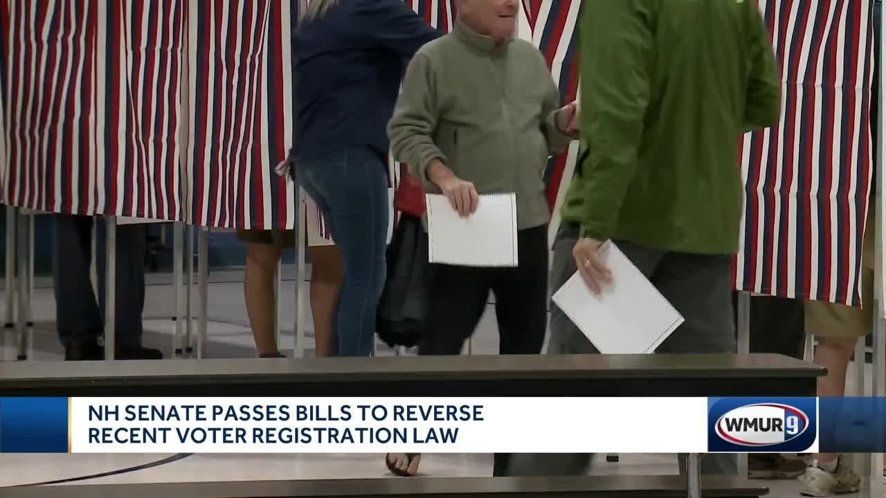 NH Senate passes bills to reverse recent voter registration law
