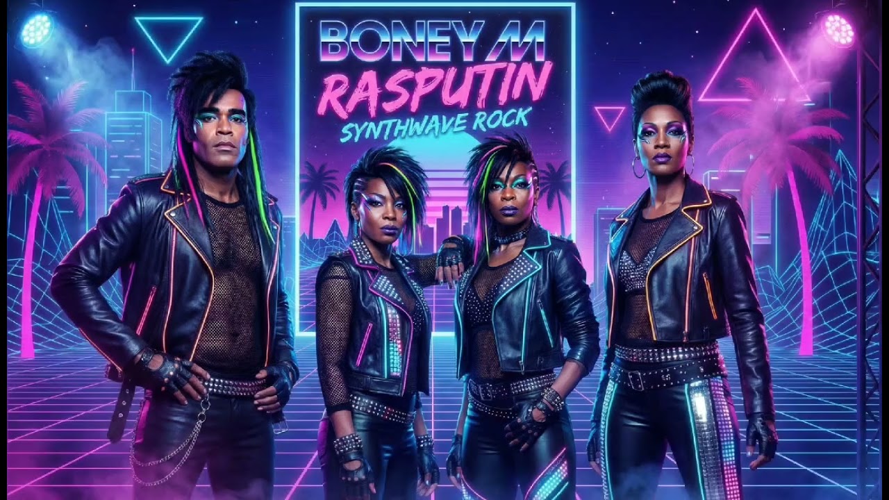 Boney M. – Rasputin (Synthwave Rock Version)