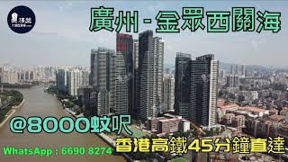 金眾西關海_廣州|@8000蚊呎|香港高鐵45分鐘直達|香港銀行按揭 (實景航拍) 2021