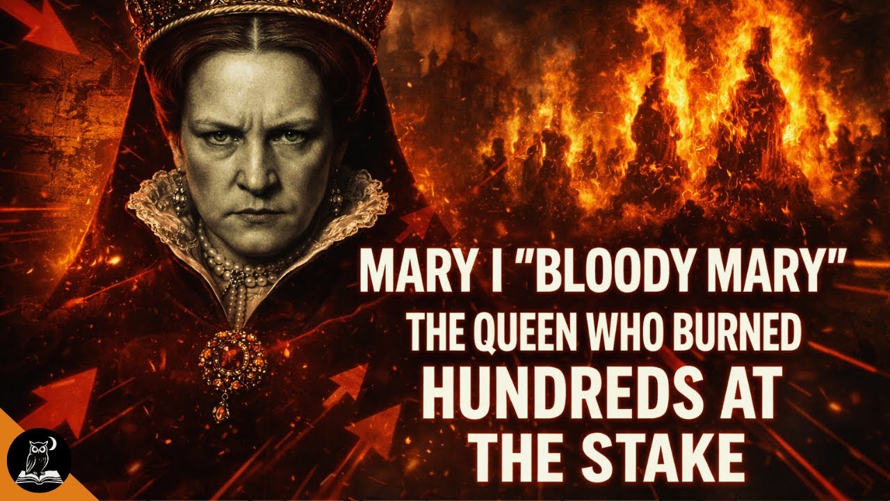 Mary I “Bloody Mary” – The Queen Who Burned Hundreds at the Stake