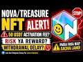 Nova NFT Latest Update 🚨 | 50 USDT Activation Fee Worth It Ya Risky Move? #TreasureNFT #NovaNFT
