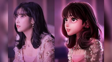 블렌더로 스트로베리 문 아이유 3D 캐릭터 만들기 Blender Strawberrt Moon IU 3D Character Timelapse