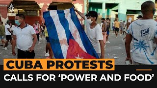 Rare protests in Cuba over ‘power and food’ | Al Jazeera Newsfeed