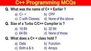 C++ MCQ | c++ mcq questions and answers screenshot 4