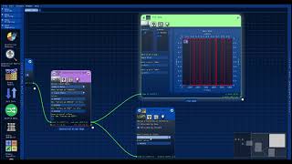 Node Editor for a "no-code, drag-and-drop" way to automate and interact with data in real time